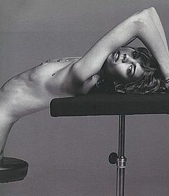 Freja Beha nude tits