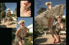 Caroline Vreeland upskirt and cleavage