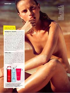 Cato Van Ee sitting topless