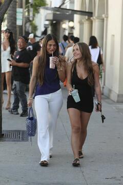 Sophie Rain and Piper Rockelle spotted stopping for smoothies at Erewhon Market in Beverly Hills - March 16, 2026