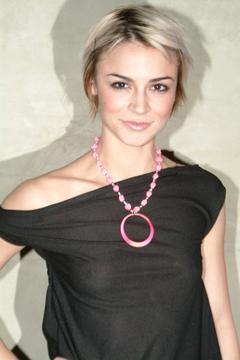 Samaire Armstrong in see through top