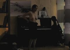 Nina Hoss topless at Das Vorspiel