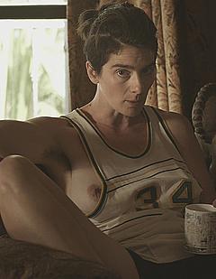 Gaby Hoffmann nude tit in Transparent