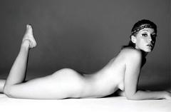 French Ludivine Sagnier lying naked