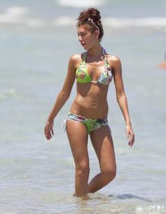 Farrah Abraham sexy in bikini in Miami Beach