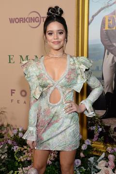 Jenna Ortega sexy at Emma premiere in Los Angeles