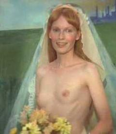 Mia Farrow topless in A Wedding