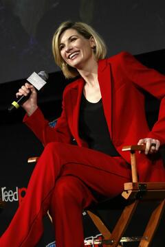 Jodie Whittaker - Doctor Who BBC American Official Panel at New York Comic Con 2018 in NYC