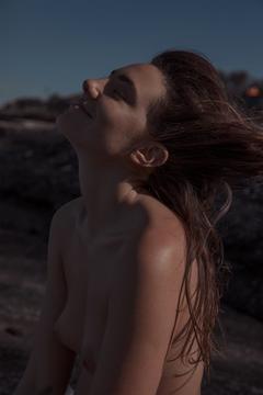Amelia Zadro topless by Amy Hibbard