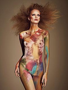 Daria Strokous fully nude