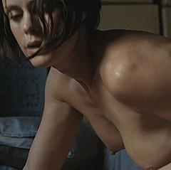 Lene Nystrom topless in Varg Veum Svarte far