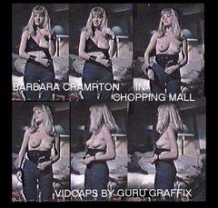 Barbara Crampton topless at Chopping Mall