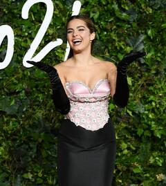 Addison Rae at 2021 British Fashion Awards in London