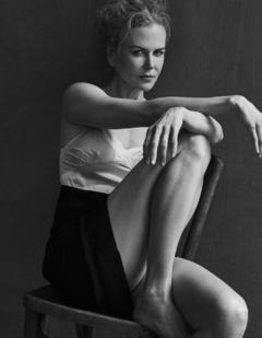 Nicole Kidman posing for 2017 Pirelli calendar
