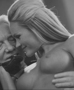 Blonde Annie Cooper topless in Jack Falls