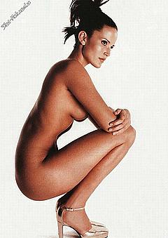 Sophie Anderton posing naked
