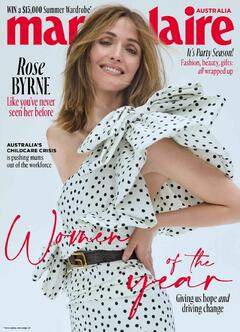 Rose Byrne - Marie Claire, Australia - December 2025