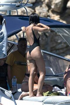 Aitana Ocana Morales enjoys a few days of vacation in Ibiza sailing on a boat in Ibiza