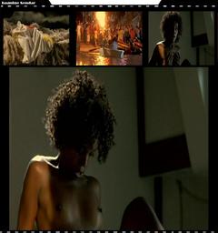 Jasmine Sendar topless movie scene