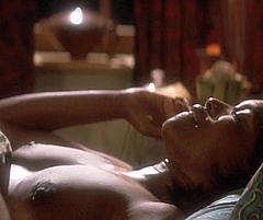 Black Angela Bassett nude tits in City of Hope