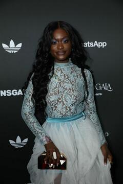 Bolu Babalola in see through top at GUAP Gala 2023 @ Natural History Museum - September 2023