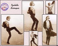 Izabella Scorupco topless collage
