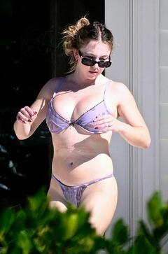Sydney Sweeney seen in a bikini at the Florida Keys - December 2024