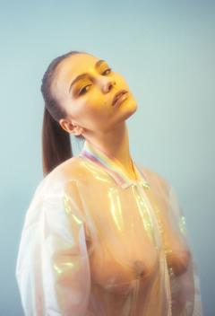 Paulina Stepowska nude boobs in see through clothing