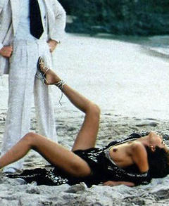 Barbara Carrera nude tit