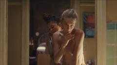 Hunter Schafer topless at Euphoria
