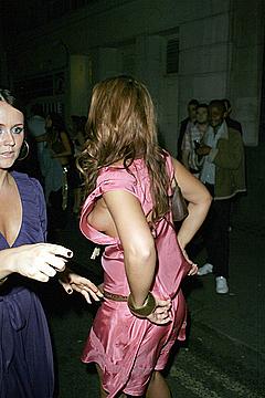 Kimberley Walsh oops paparazzi photo