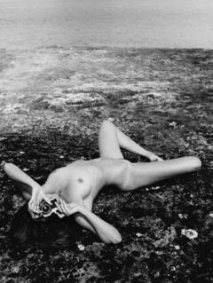 Wanda Orme nude on a beach