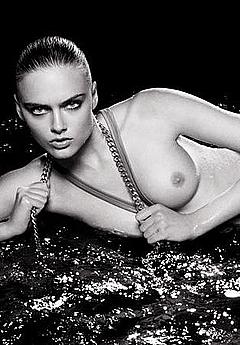 Zuzana Gregorova lying naked