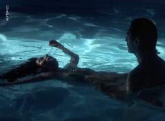 Theresa Russell nude in the pool at Black Widow