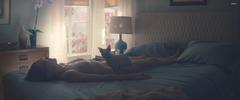 Julianne Moore lying nude on a bed in Gloria Bell
