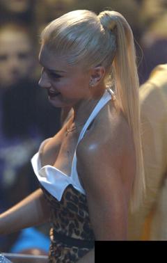 Gwen Stefani nipple slip paparazzi photo