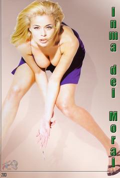 Inma del Moral legs and cleavage