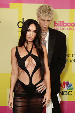 Megan Fox backstage at the 2021 Billboard Music Awards in Los Angeles