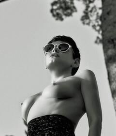 Rose McGowan topless for Flaunt Magazine - Novemebr 2014