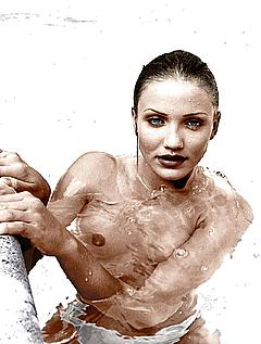 Cameron Diaz pool