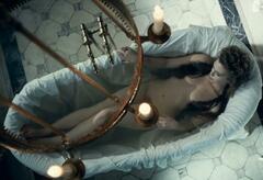 Russian actress Taisiya Vilkova nude in a bathtub at Gogol. Viy