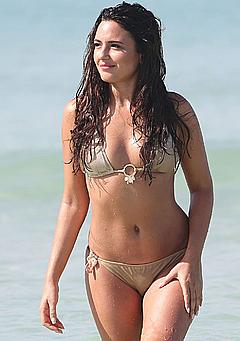 Nadia Forde in bikini in Dubai
