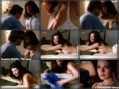 Yasmine Bleeth topless at The Face