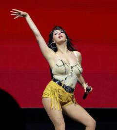 Rebecca Black performs at Bridgestone Arena in Nashville - August 2025