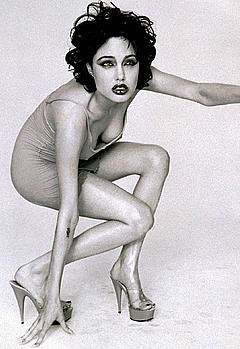 Angelina Jolie long legs