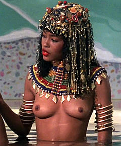 Felicia Taylor nude tits in Coming To America