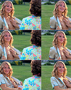 Nicole Rayburn nude tits in Cougar Club