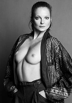 Eniko Mihalik nude breast