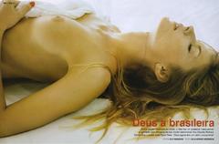 Ana Claudia Michels lying topless