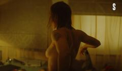 Russian actress Yuliya Peresild topless at Mediator